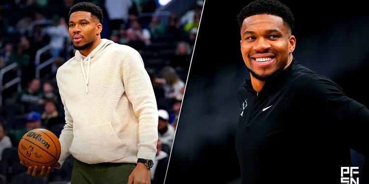 Heat Star Giannis Antetokounmpo Attends WNBA Game in First Public Appearance After Bucks Exit