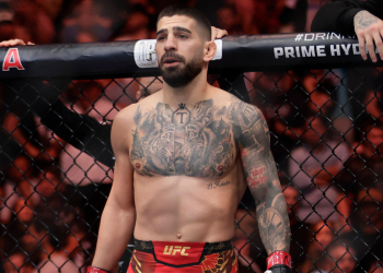 Ilia Topuria’s Physical Trainer Issues Health Update After Orbital Injury During Gaethje Fight