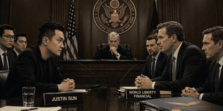 Justin Sun sues World Liberty Financial, alleges token seizure and fraud