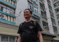Hong Kong fire victim returns to search for memories of his dog