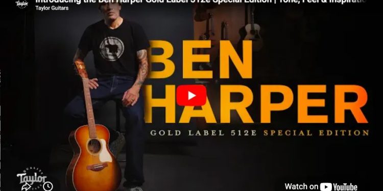 The Ben Harper Gold Label 512e Special Edition