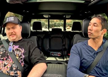 Actor and Pro Wrestler Paul Walter Hauser Takes a Ride in the MH Muscle Car