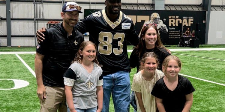 Saints host Military Appreciation Day for active-duty and veteran service members