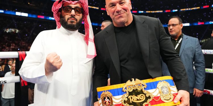 Dana White dismisses Eddie Hearn ‘peace talks’ with Turki Alalshikh that could end bitter feud