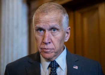 Sen. Thom Tillis rails against Trump’s fixation on voting legislation