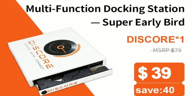 Portable USB DVD writer compatible with Android and iPhone sees 50% price cut to $39 — ODD reads/writes CDs at 24X, DVDs at 8X