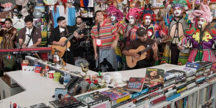 Watch Milo J Bring South American Folk & Uruguayan Murga to NPR’s Tiny Desk Concert