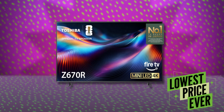 This Massive 85-Inch Toshiba Mini-LED TV Is 30% Off Right Now