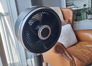 This shapeshifting Dreo fan can be a pedestal fan, a desktop fan or an air circulator — I made full use of its extensive customization options in the recent heatwave