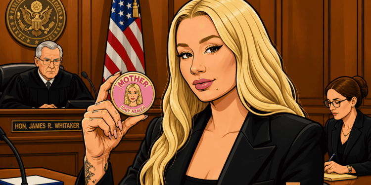 Iggy Azalea faces class action over $MOTHER token as investors allege misleading utility claims