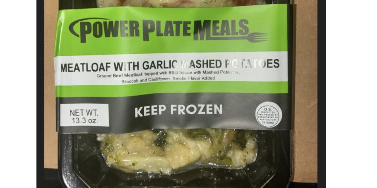 Frozen meatloaf recalled because of undeclared soy