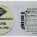 Chocolate raisins recalled because of undeclared peanuts