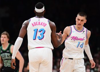 Shams Charania Discloses Whether Tyler Herro Would Pursue ‘Legal Action’ Against Bam Adebayo After Recent Fight