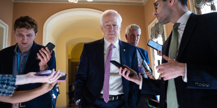 Cornyn challenges Blanche on fate of ‘anti-weaponization fund’