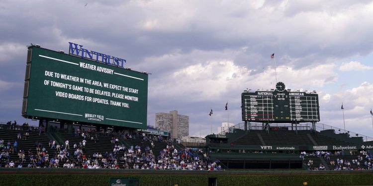 Tigers-Cubs start time: Rain delay updates from Wrigley Field on July 20
