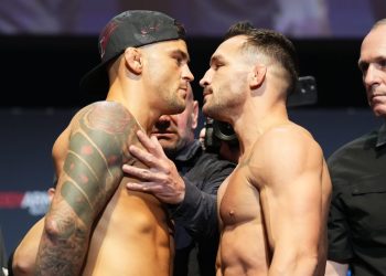 Dustin Poirier: Michael Chandler, what are you doing?