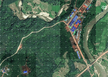 Satellite Images Reveal How Suspected Scam Compounds Appear Out of Nowhere