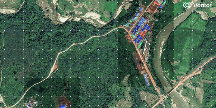 Satellite Images Reveal How Suspected Scam Compounds Appear Out of Nowhere