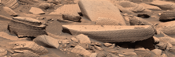 Does This Photo from the Curiosity Rover Prove an Intense Sandstorm on Mars?