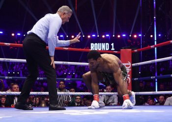 Anthony Joshua vs Kristian Prenga result: AJ dropped twice in dramatic comeback before KO sets up Tyson Fury super-fight