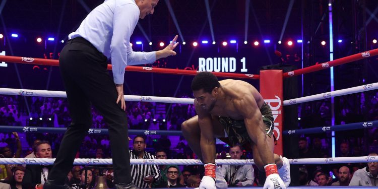 Anthony Joshua vs Kristian Prenga result: AJ dropped twice in dramatic comeback before KO sets up Tyson Fury super-fight