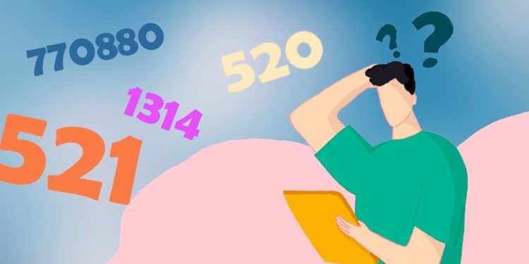 Explainer: Chinese Numbers That Speak Romance