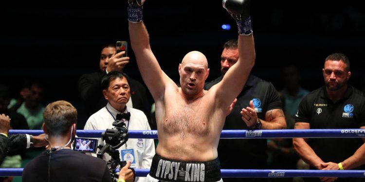 Tyson Fury posts for the first time after skipping Anthony Joshua face-off in Saudi Arabia