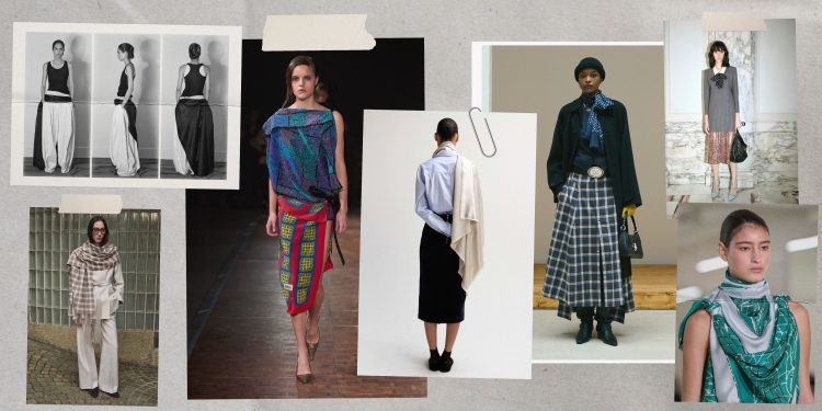 8 Ways to Style the Silk Scarf, Inspired by the Fall 2026 Runways