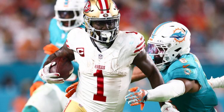 Deebo Samuel reunites with 49ers amid injuries to wide receivers Ricky Pearsall, Christian Kirk