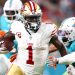 Deebo Samuel reunites with 49ers amid injuries to wide receivers Ricky Pearsall, Christian Kirk