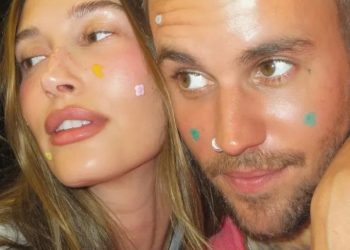Hailey Bieber Is Healing Her Blisters With…Pimple Patches?