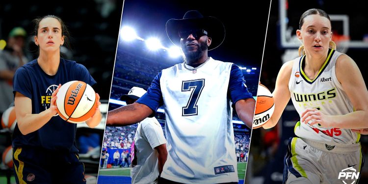 Cowboys Legend Dez Bryant Reveals His ‘Face of the WNBA,’ and It’s Not Caitlin Clark, Paige Bueckers, or Angel Reese