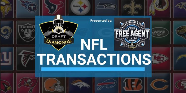 NFL Transactions for August 4th, 2026 | Presented by The Free Agent Portal