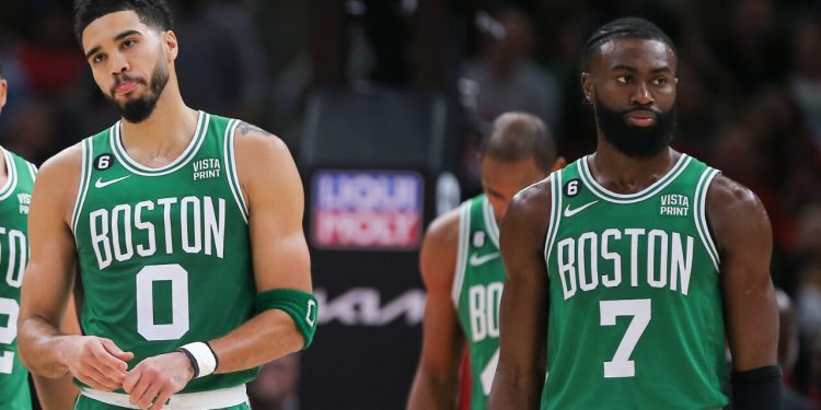“It’s Really Alarming”: Celtics Champion Shocked by Jaylen Brown’s Comments on Jayson Tatum in 76ers Introductory Presser