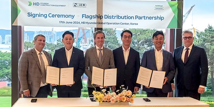 NED & HD Hyundai Sign a Five-year Flagship Distribution Partnership Agreement