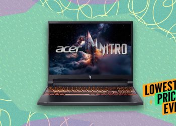 This Entry-Level Acer Nitro V16 Gaming Laptop Is $200 Off Right Now