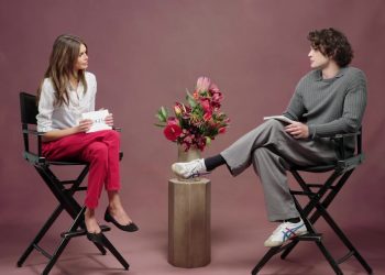 Kaia Gerber and Homer Gere Talk Secret Meme Accounts, Overhead Lighting, and Clowns in the Latest ‘Off the Cuff’