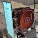 Redditor turns Android phone into a desktop PC in a stroke of genius, sandwiching it between two huge CPU coolers so it runs Witcher 3 at 1080p ultra