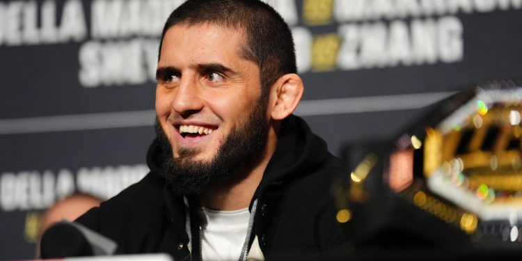 Islam Makhachev makes a promise to Ian Machado Garry’s son after failed meeting left him in tears