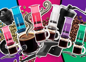 Colourful AeroPress coffee makers are going cheap right now — with up to 20% off every shade from cheery pink to moody blue