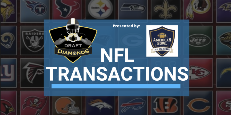 NFL Transactions for August 14th, 2026 | Presented by The American Bowl