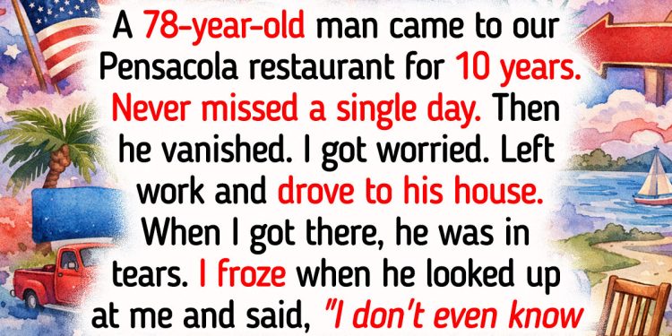 A Florida Cook’s Compassion Saves a 78-Year-Old Regular Who Suddenly Stopped Showing Up