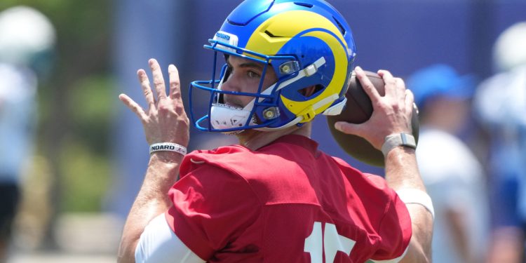 Rookie QB Ty Simpson shines in Rams preseason debut