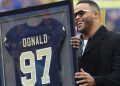 Rams GM Les Snead, Myles Garrett open up about potential Aaron Donald return