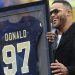 Rams GM Les Snead, Myles Garrett open up about potential Aaron Donald return