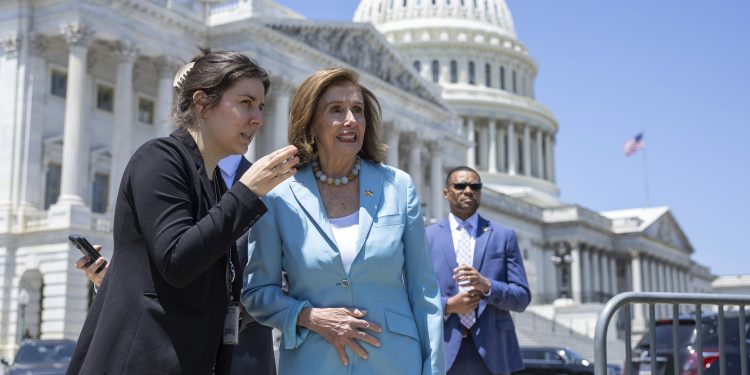 Nancy Pelosi is leaving Capitol Hill. Her team is still calling shots.