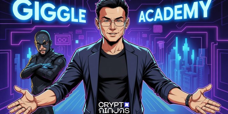 CZ Sends $965K to Giggle Academy, Retires Wallet After Meme Coin Chaos