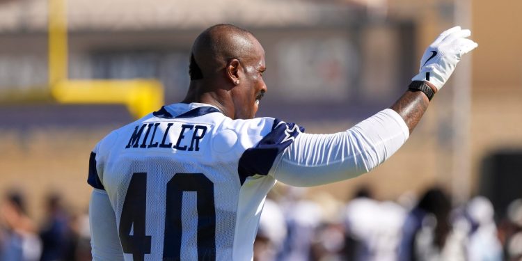 Cowboys OLB Von Miller impresses in first practice with team