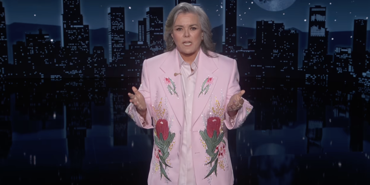 Rosie ODonnell calls out Mango Mussolini Trump on Kimmel