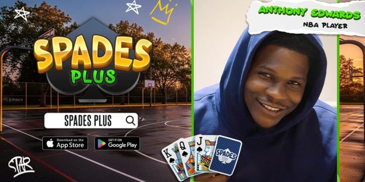 Spades Plus collabs with NBA All-Star Anthony Edwards for new ad spot